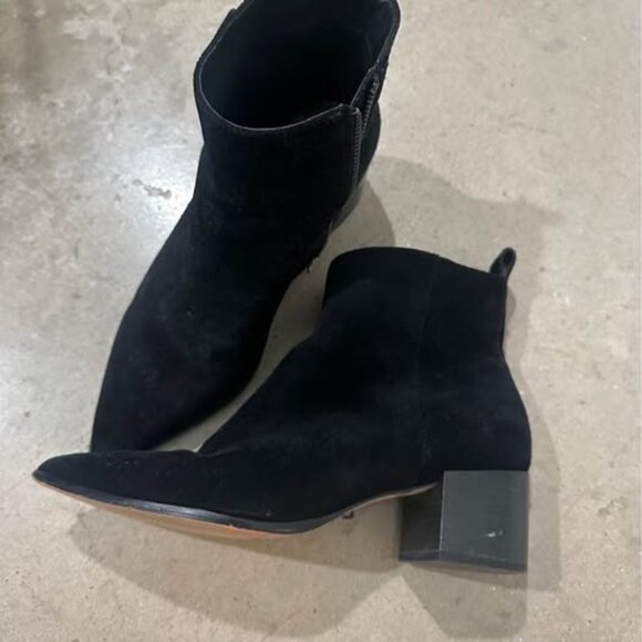 Women’s Black Ankle Boots – Size 7.5 - Picture 1 of 2